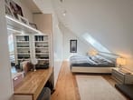 Moderne 3,5-Zimmer Galeriewohnung mit Balkon und Carport in Waiblingen-Neustadt! - Schlafzimmer