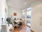 Möblierte 2,5 Zimmerwohnung mit EBK und Balkon im belieben Heusteigviertel - Küche