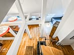 Moderner, offener Dachgeschoss-Traum mit Aufzug im Baudenkmal ! - Blick von Galerie