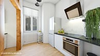 Schöne 2-Zimmer Altbauwohnung im Heusteigviertel! - Küche (Visualisierung)